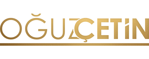 oğuz çetin logo altın rengi